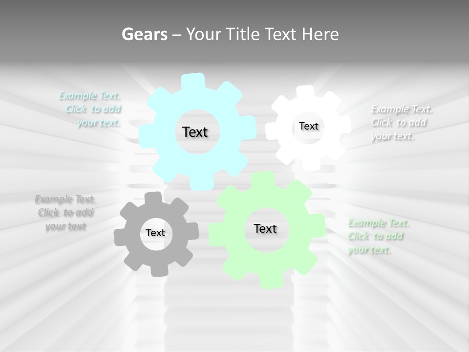Architectural White Urban PowerPoint Template