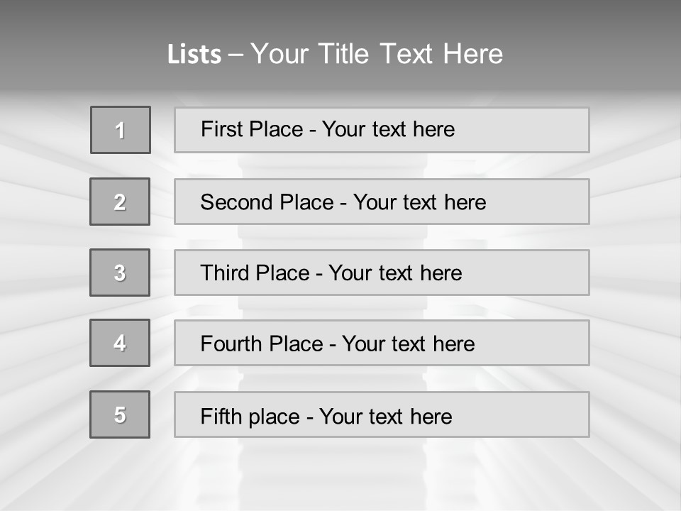 Architectural White Urban PowerPoint Template