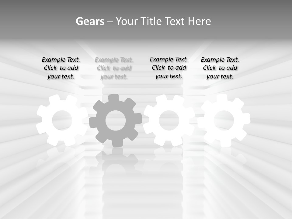 Architectural White Urban PowerPoint Template