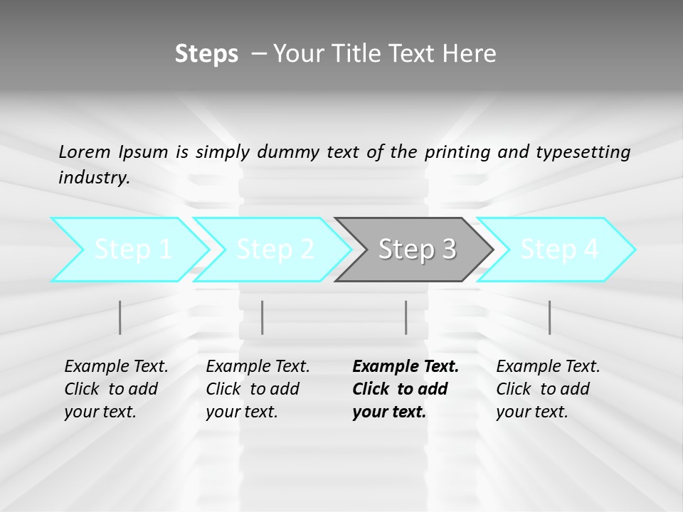 Architectural White Urban PowerPoint Template