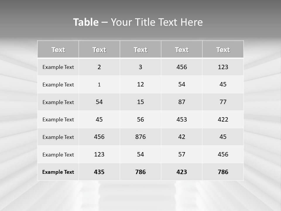 Architectural White Urban PowerPoint Template