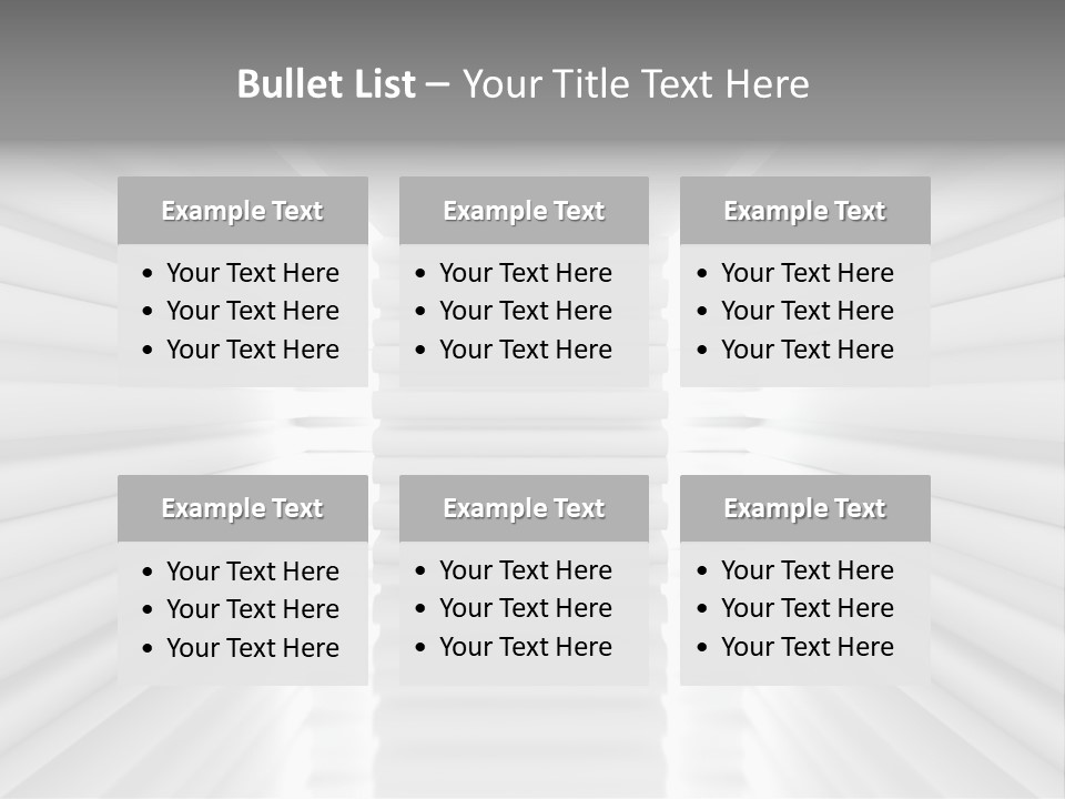 Architectural White Urban PowerPoint Template