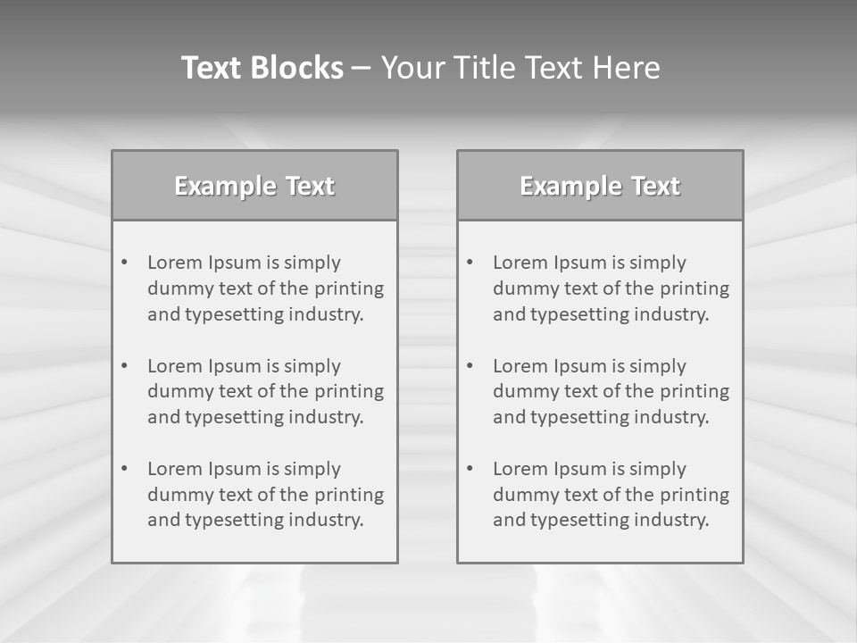Architectural White Urban PowerPoint Template