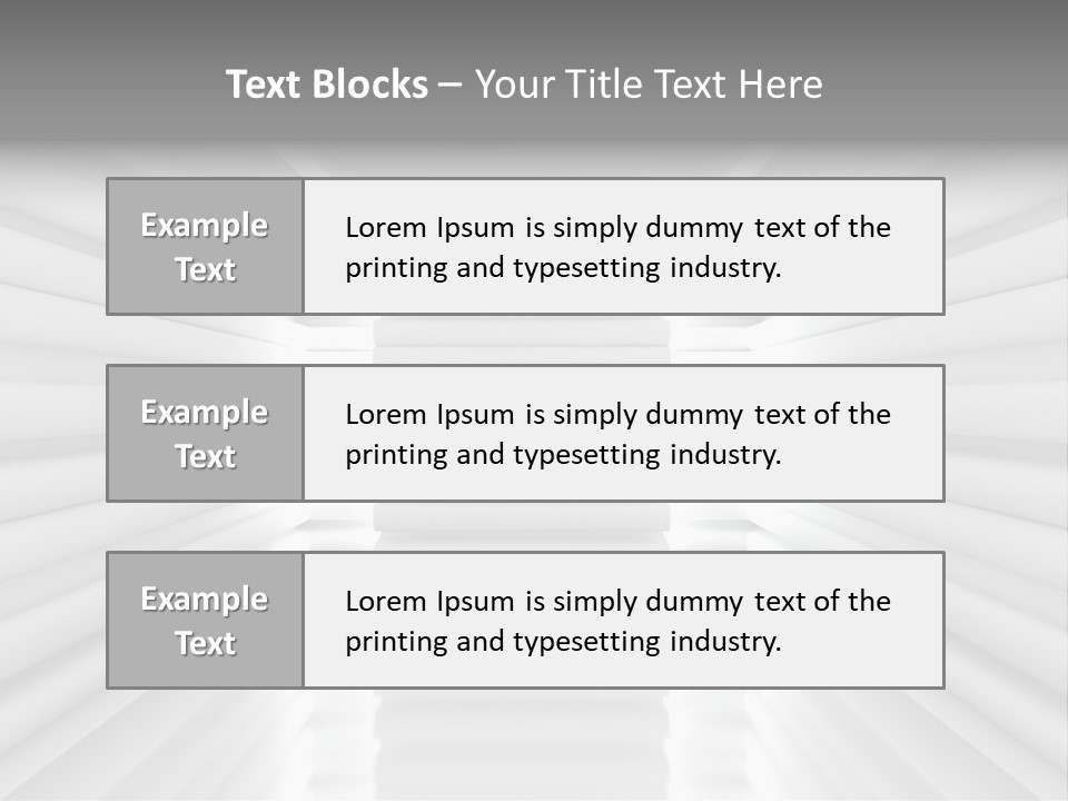 Architectural White Urban PowerPoint Template