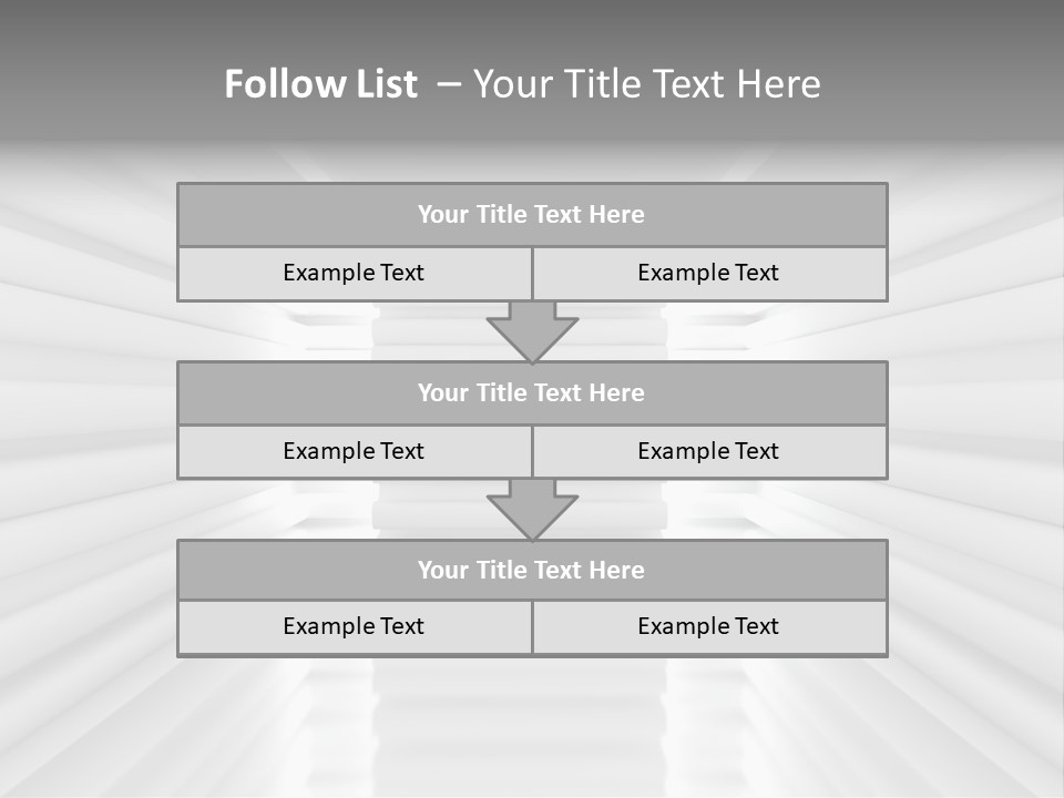 Architectural White Urban PowerPoint Template