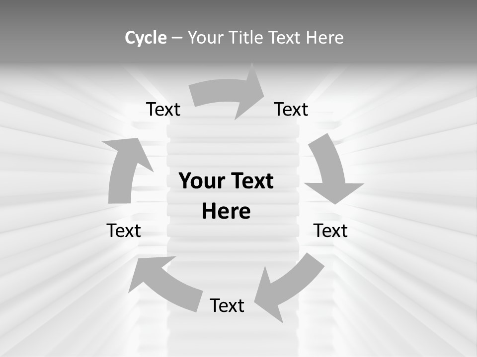 Architectural White Urban PowerPoint Template