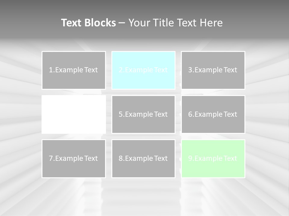 Architectural White Urban PowerPoint Template