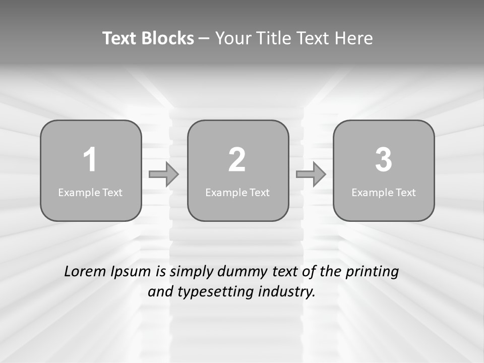 Architectural White Urban PowerPoint Template