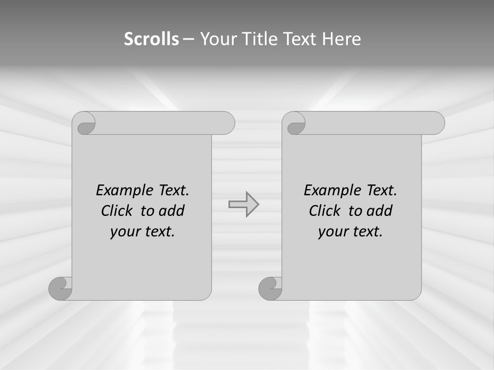 Architectural White Urban PowerPoint Template