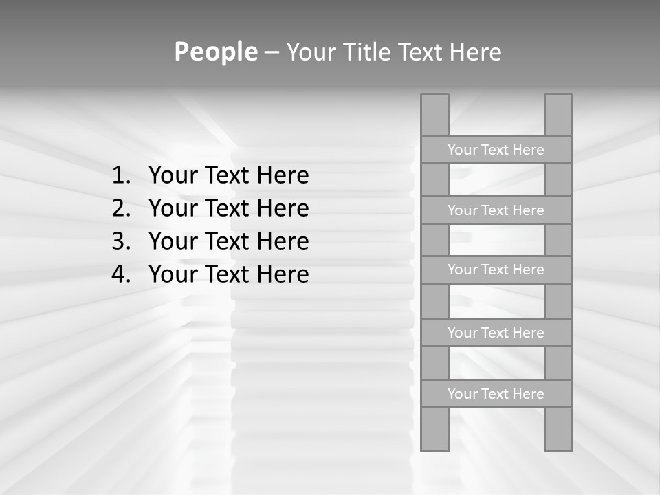 Architectural White Urban PowerPoint Template