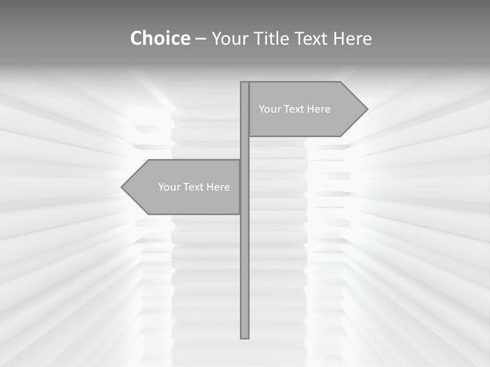 Architectural White Urban PowerPoint Template