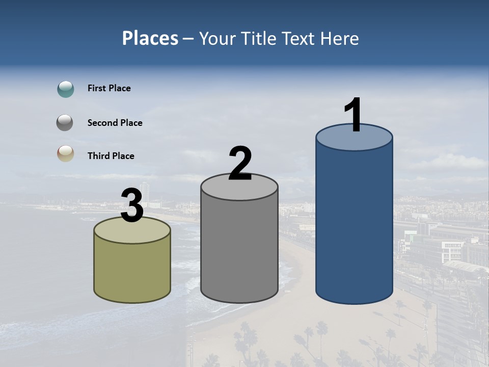 Buildings Serene Spain PowerPoint Template