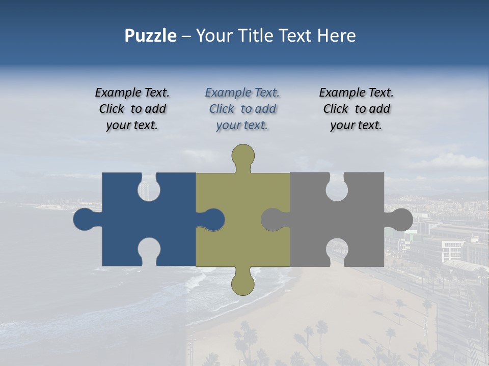 Buildings Serene Spain PowerPoint Template