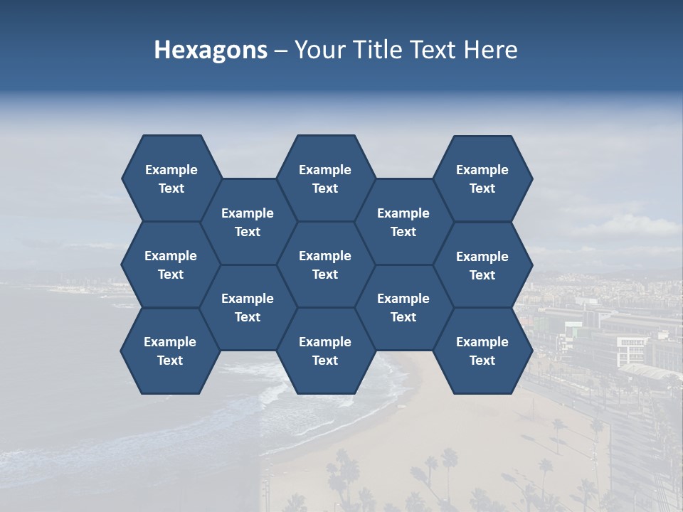 Buildings Serene Spain PowerPoint Template