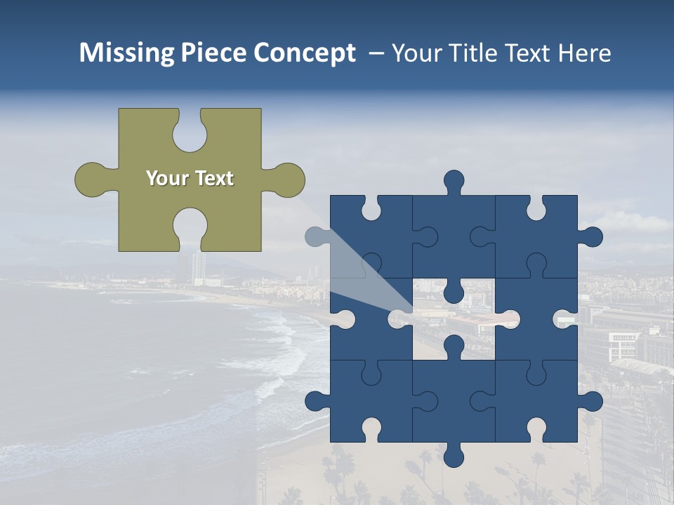 Buildings Serene Spain PowerPoint Template
