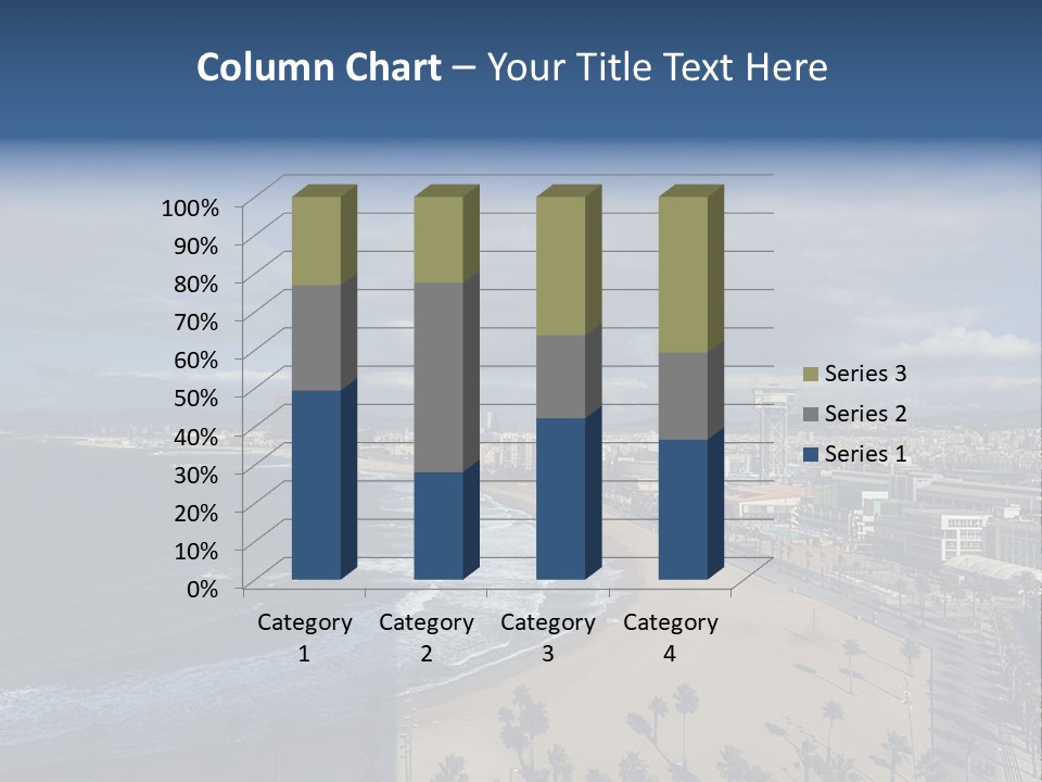 Buildings Serene Spain PowerPoint Template