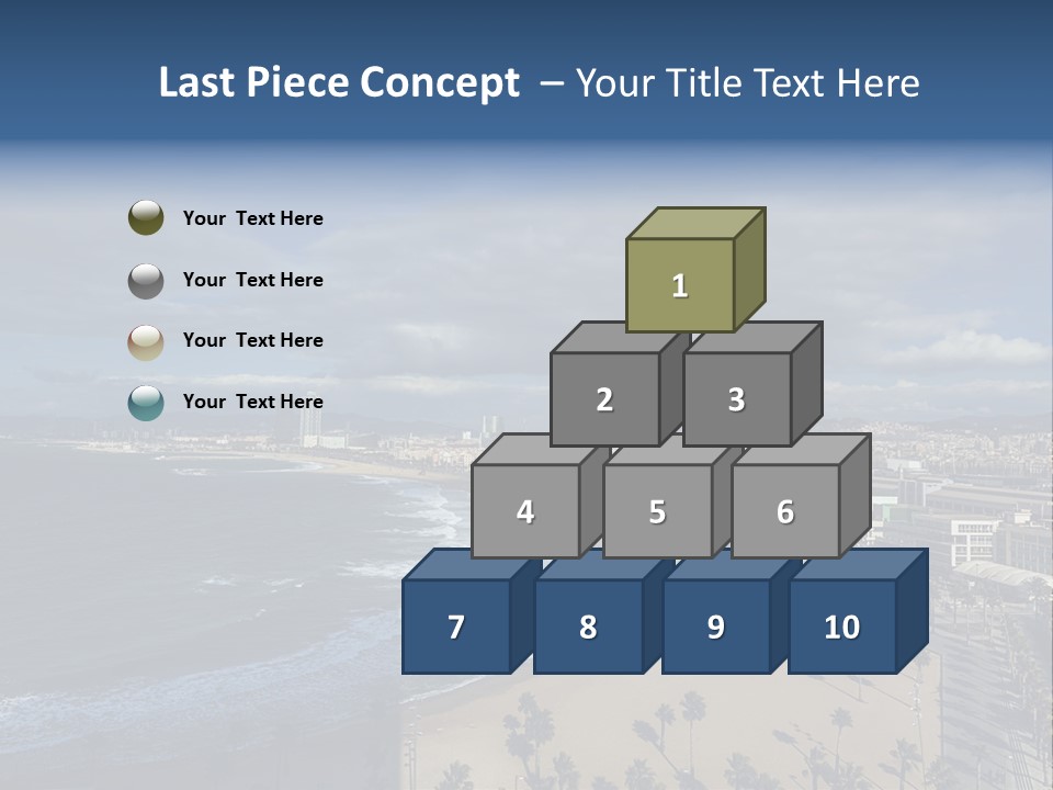 Buildings Serene Spain PowerPoint Template