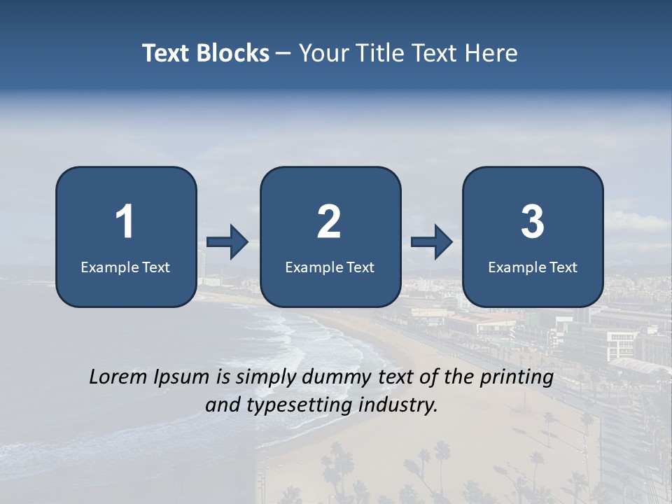 Buildings Serene Spain PowerPoint Template