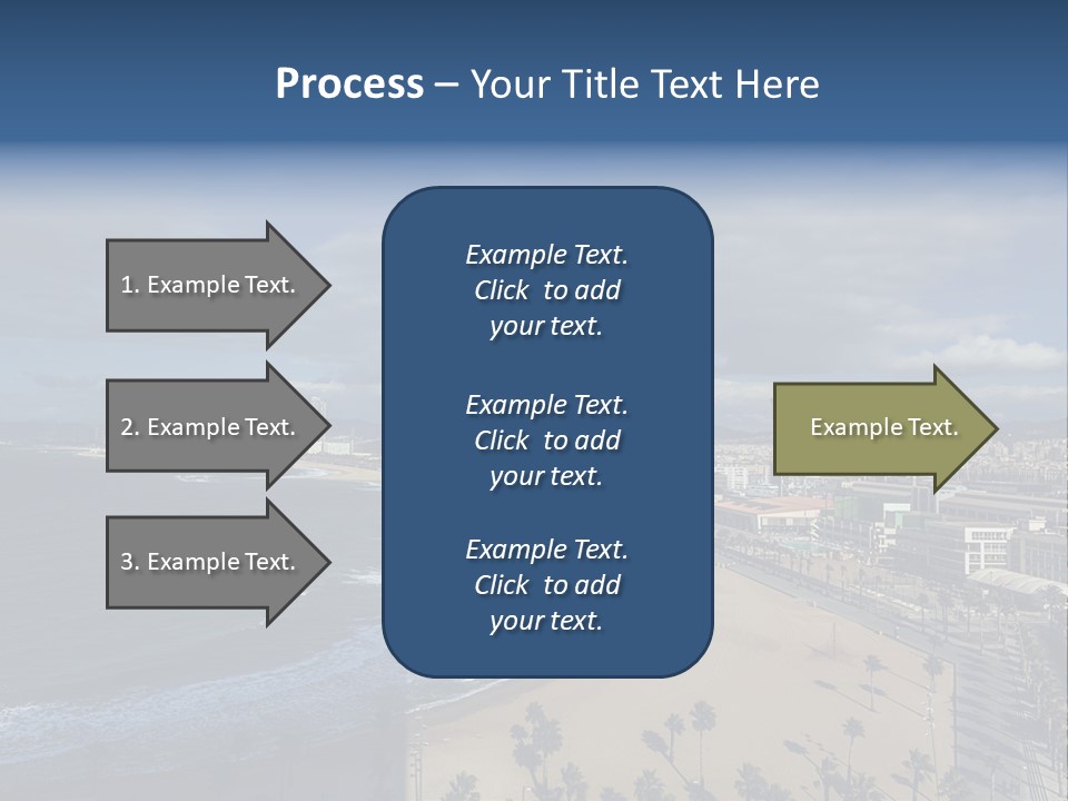 Buildings Serene Spain PowerPoint Template