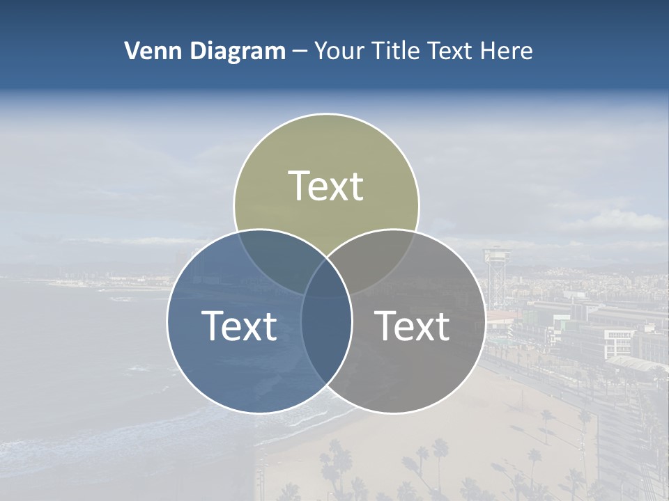 Buildings Serene Spain PowerPoint Template