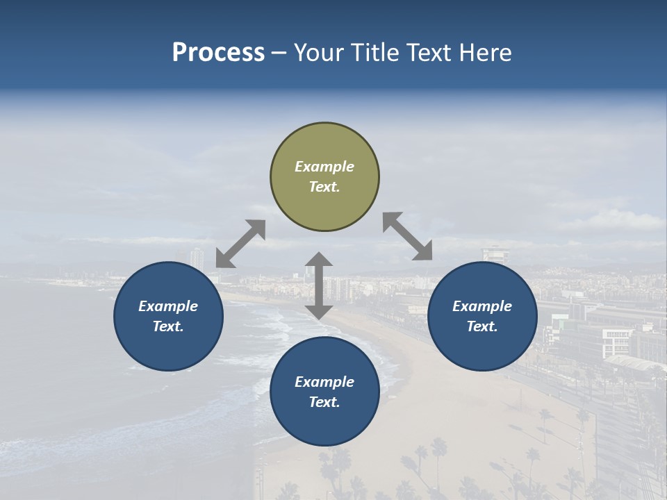 Buildings Serene Spain PowerPoint Template