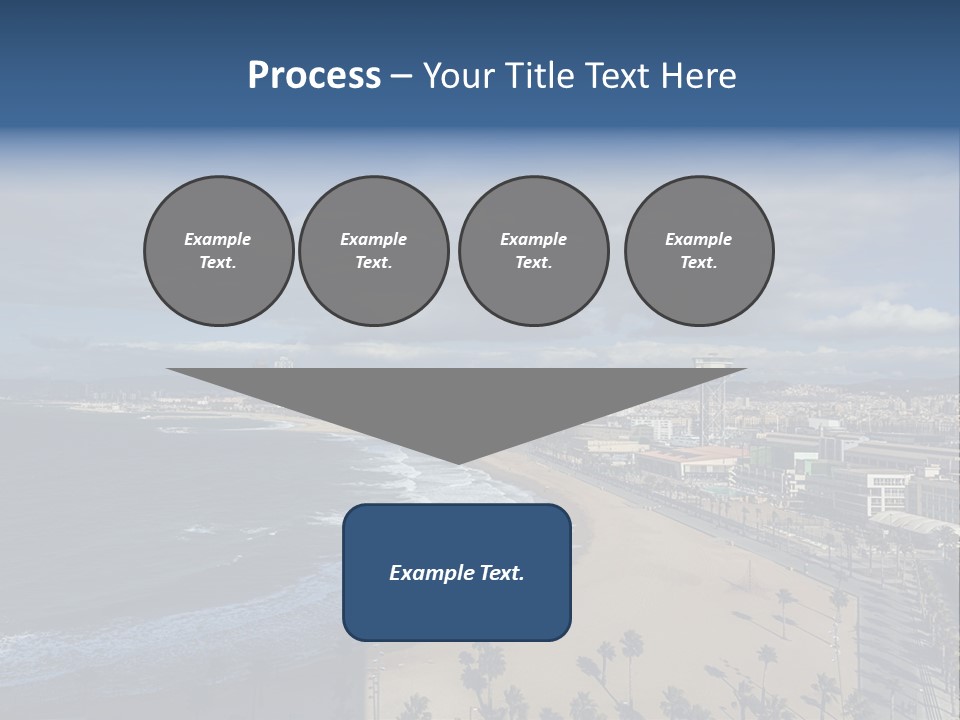 Buildings Serene Spain PowerPoint Template