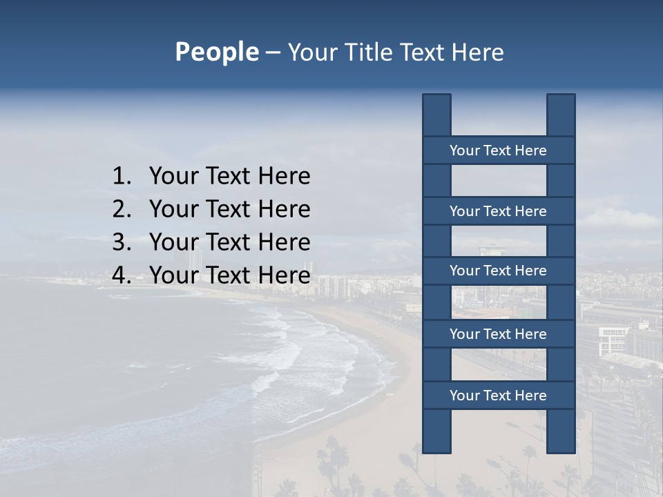 Buildings Serene Spain PowerPoint Template