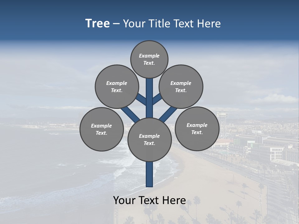 Buildings Serene Spain PowerPoint Template