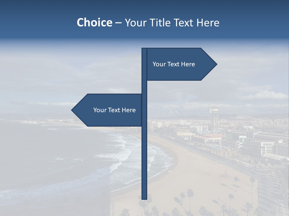 Buildings Serene Spain PowerPoint Template