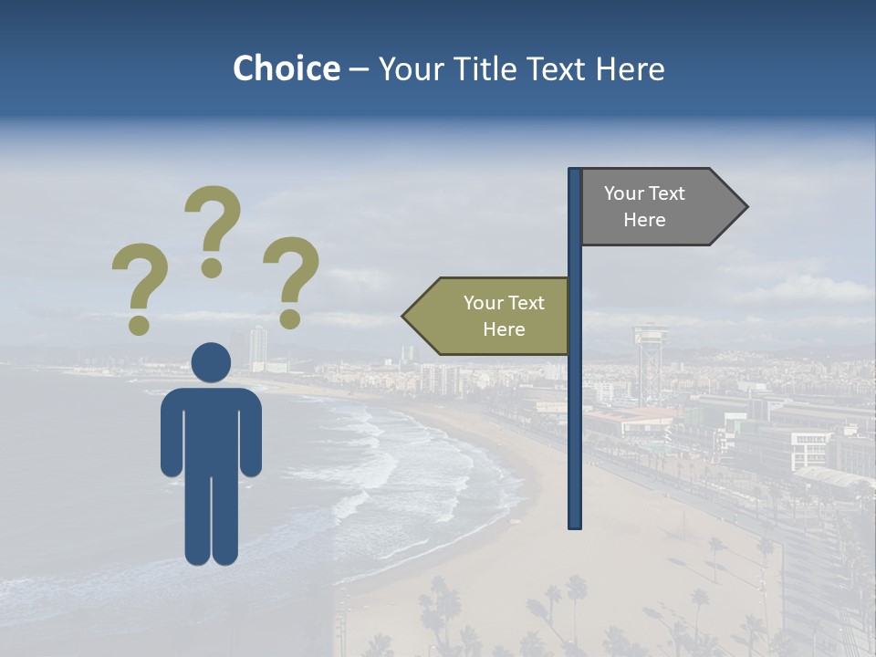 Buildings Serene Spain PowerPoint Template