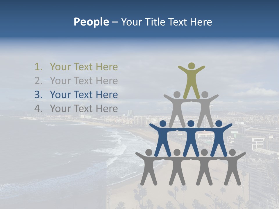 Buildings Serene Spain PowerPoint Template