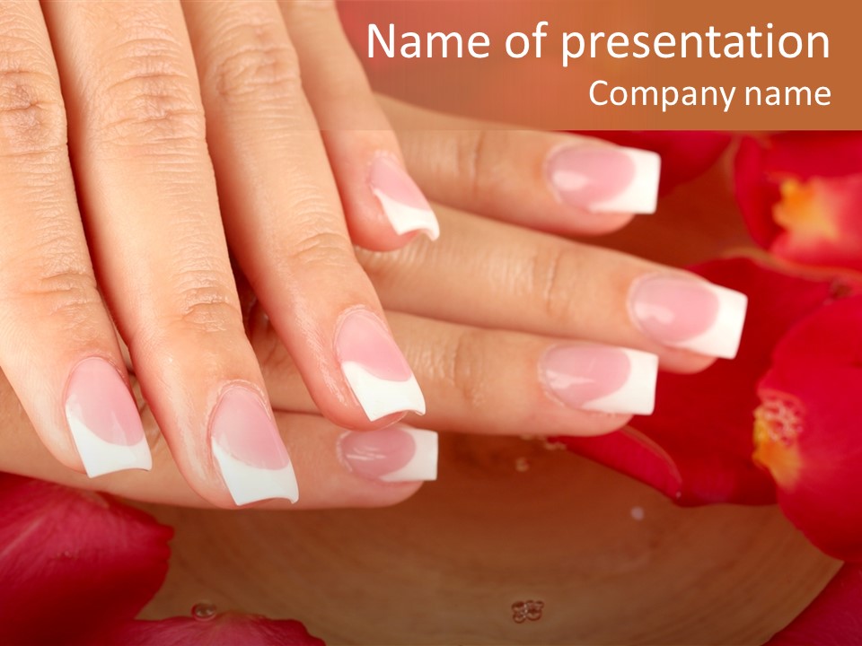 Hygiene Cosmetics Aromatherapy PowerPoint Template