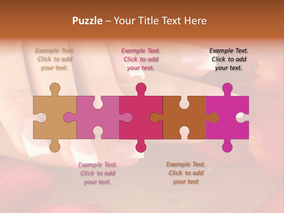 Hygiene Cosmetics Aromatherapy PowerPoint Template