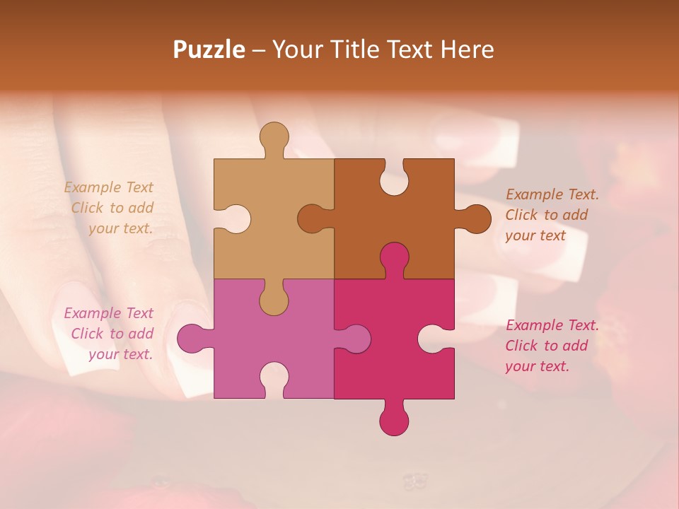 Hygiene Cosmetics Aromatherapy PowerPoint Template