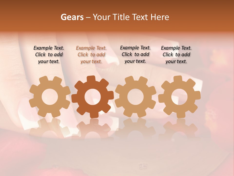 Hygiene Cosmetics Aromatherapy PowerPoint Template