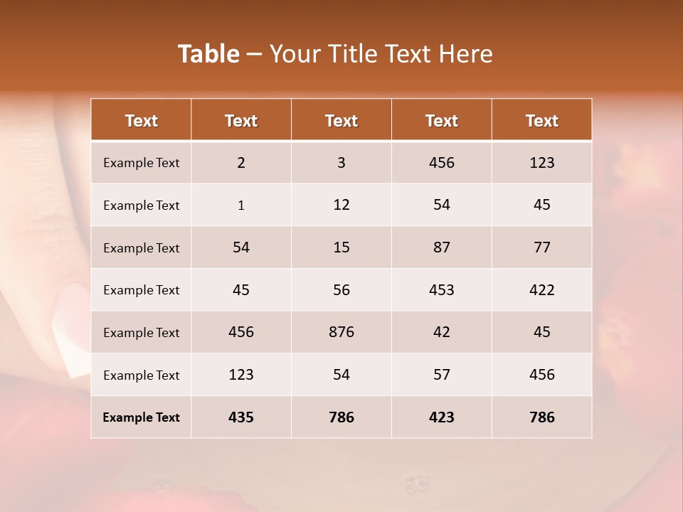 Hygiene Cosmetics Aromatherapy PowerPoint Template