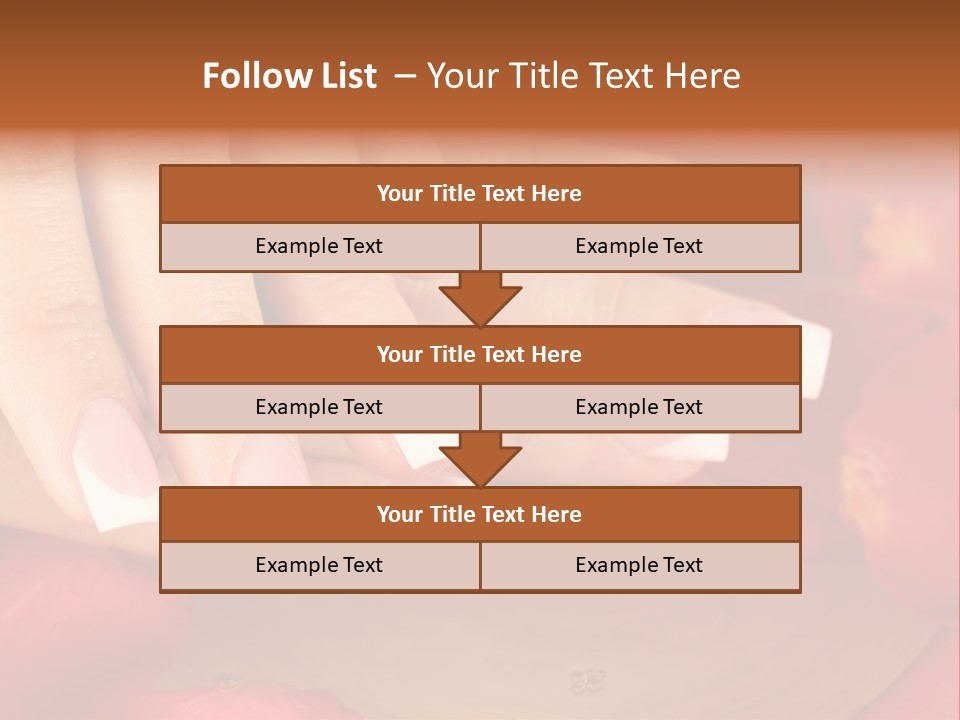 Hygiene Cosmetics Aromatherapy PowerPoint Template