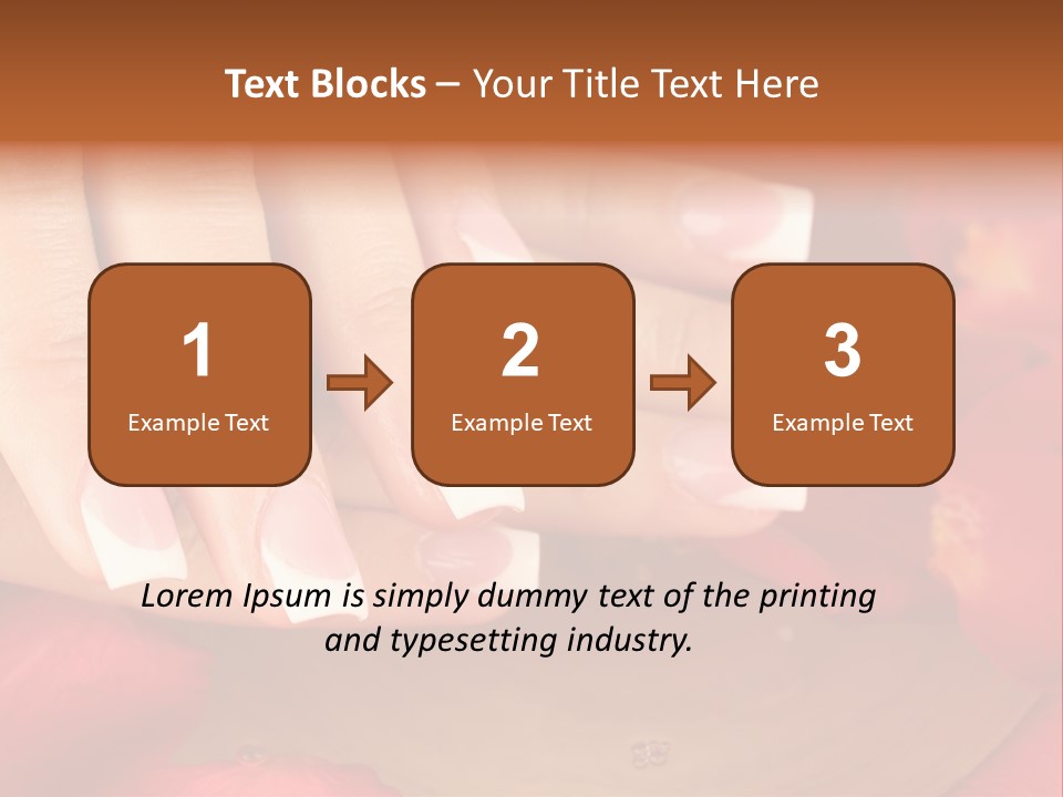 Hygiene Cosmetics Aromatherapy PowerPoint Template