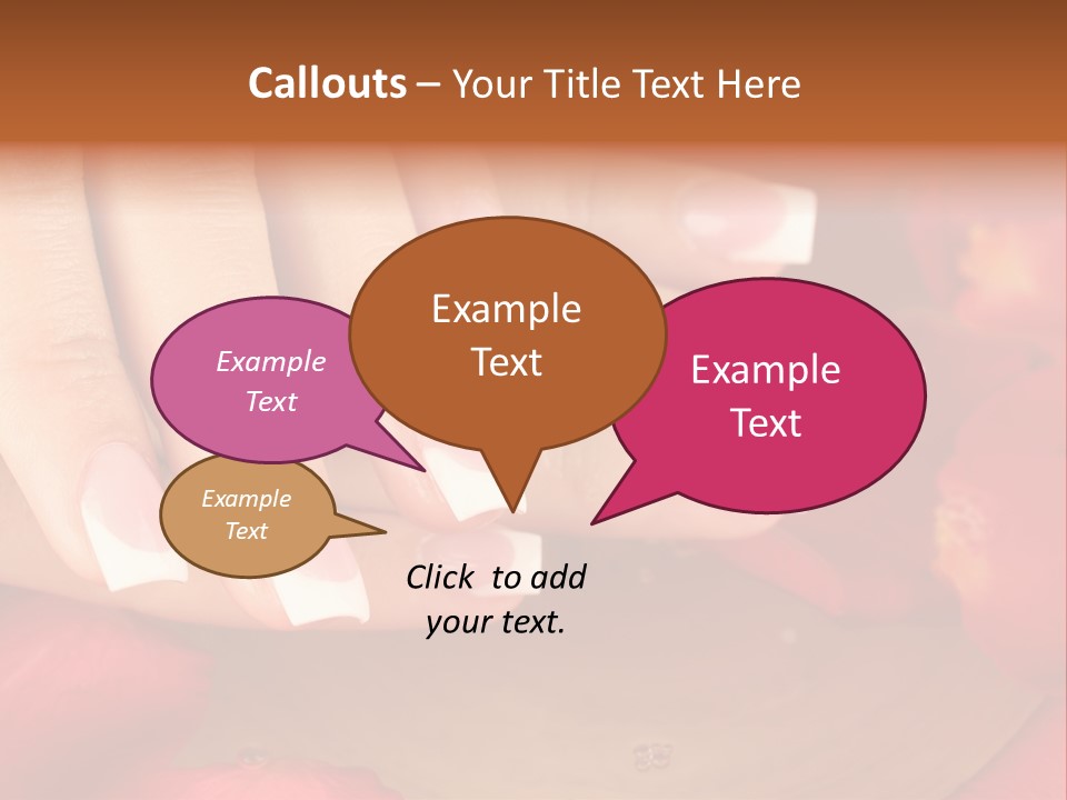 Hygiene Cosmetics Aromatherapy PowerPoint Template