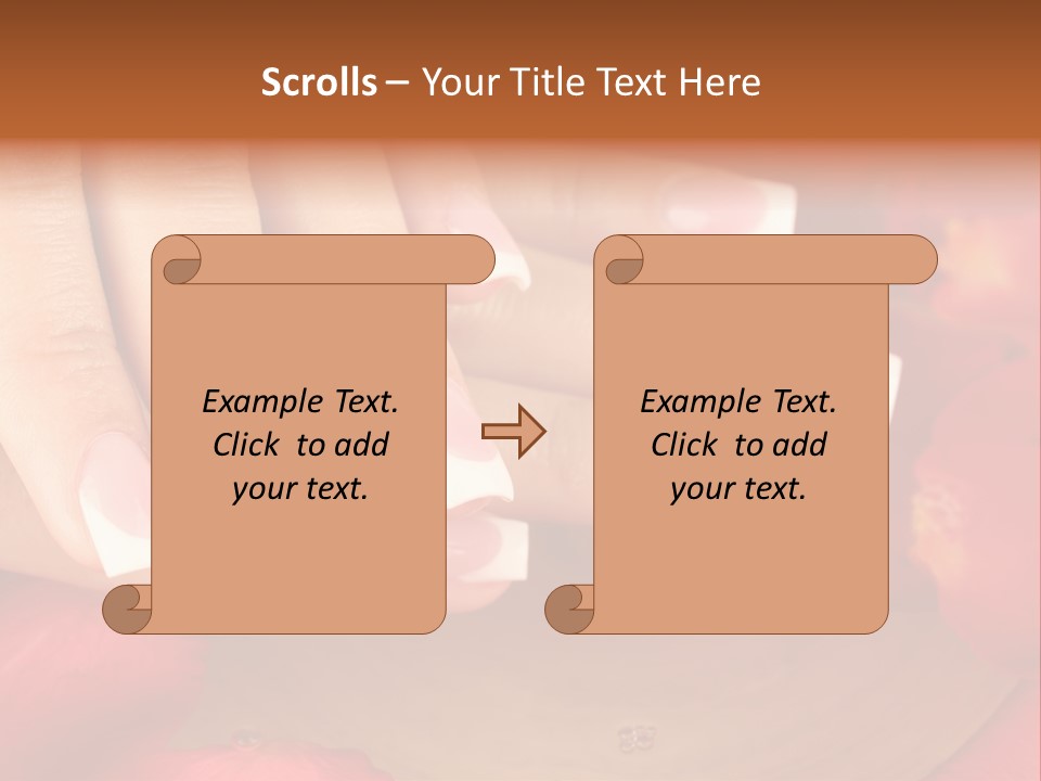 Hygiene Cosmetics Aromatherapy PowerPoint Template
