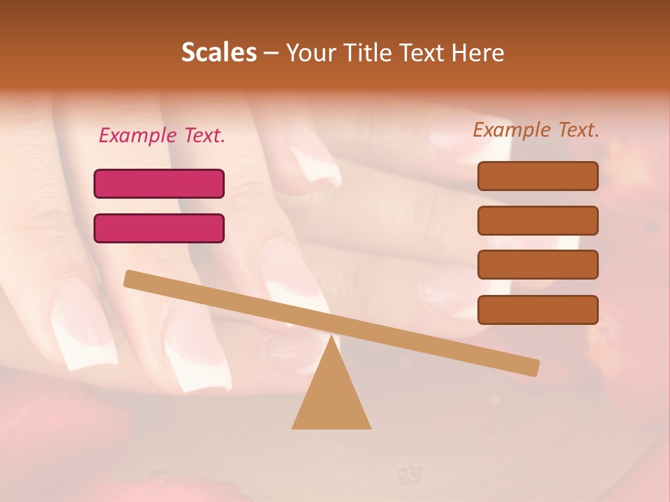 Hygiene Cosmetics Aromatherapy PowerPoint Template