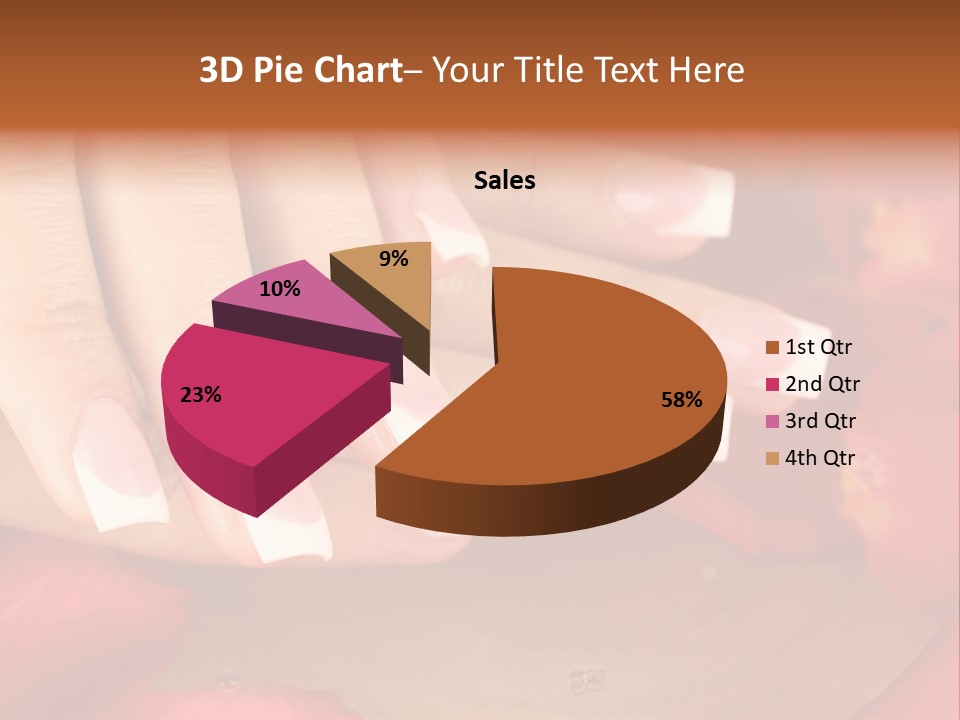 Hygiene Cosmetics Aromatherapy PowerPoint Template