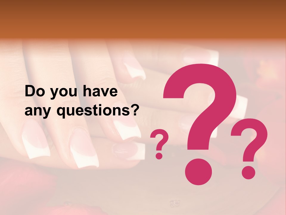 Hygiene Cosmetics Aromatherapy PowerPoint Template