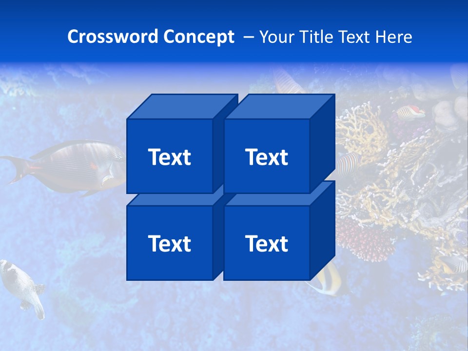 Diving Tahiti Live PowerPoint Template