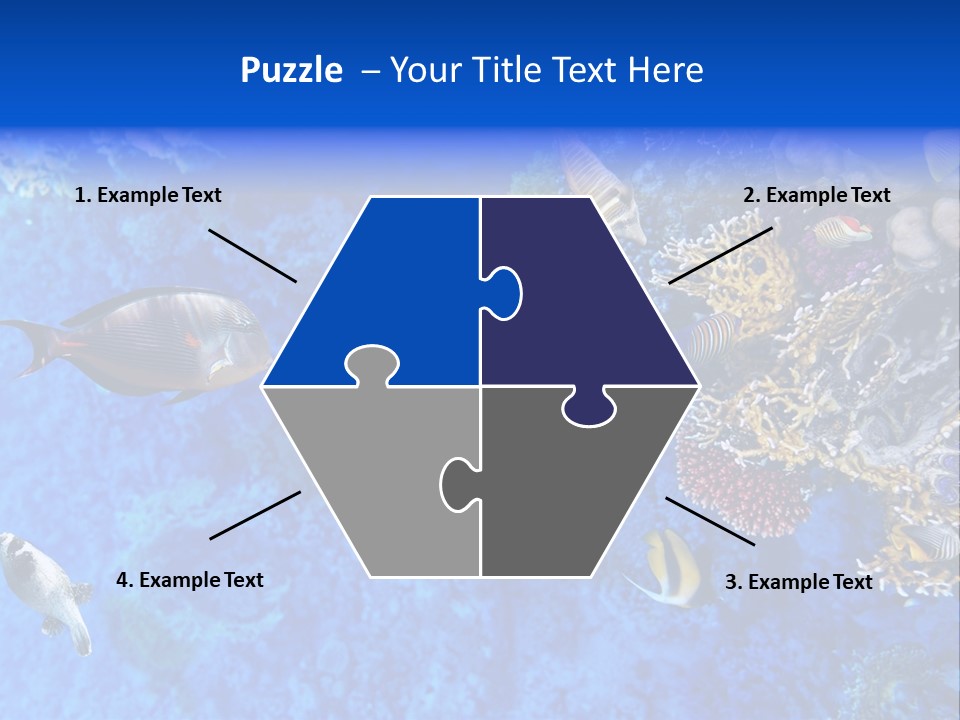 Diving Tahiti Live PowerPoint Template