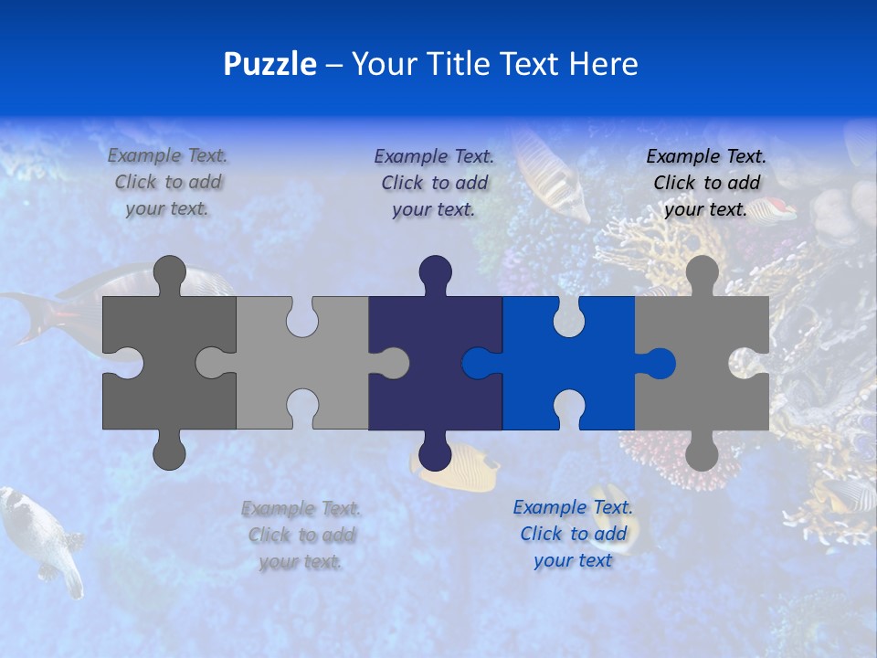 Diving Tahiti Live PowerPoint Template