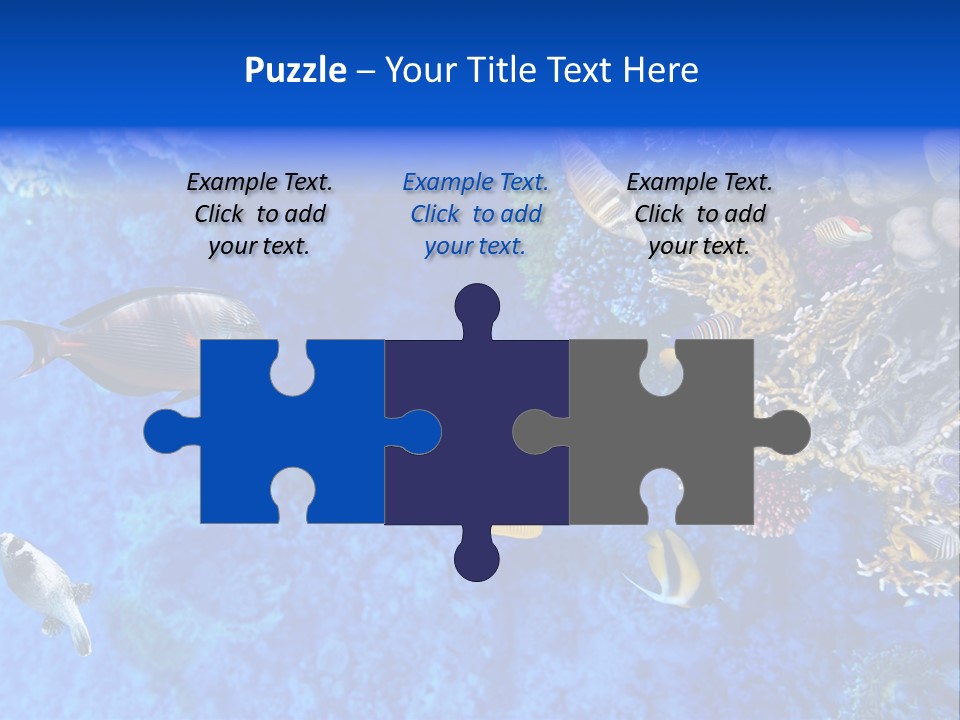 Diving Tahiti Live PowerPoint Template