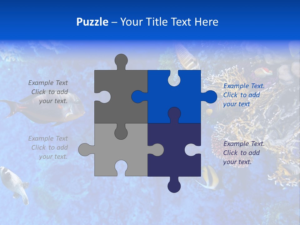 Diving Tahiti Live PowerPoint Template