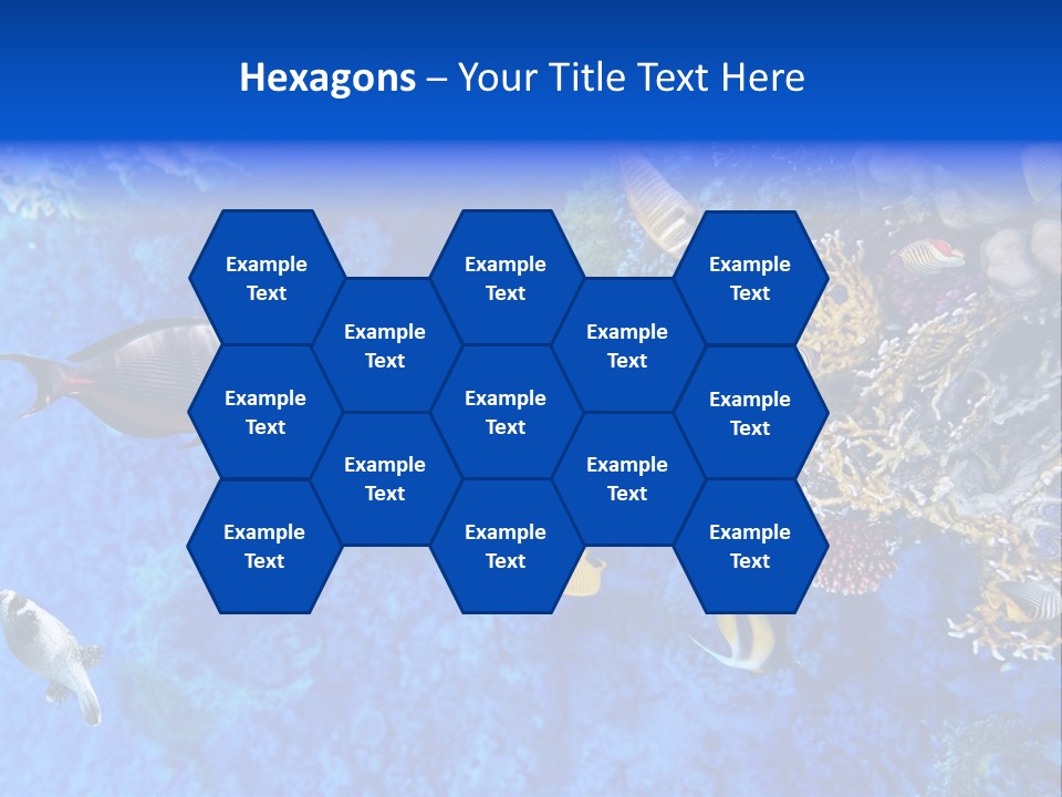 Diving Tahiti Live PowerPoint Template