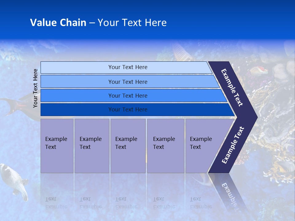 Diving Tahiti Live PowerPoint Template